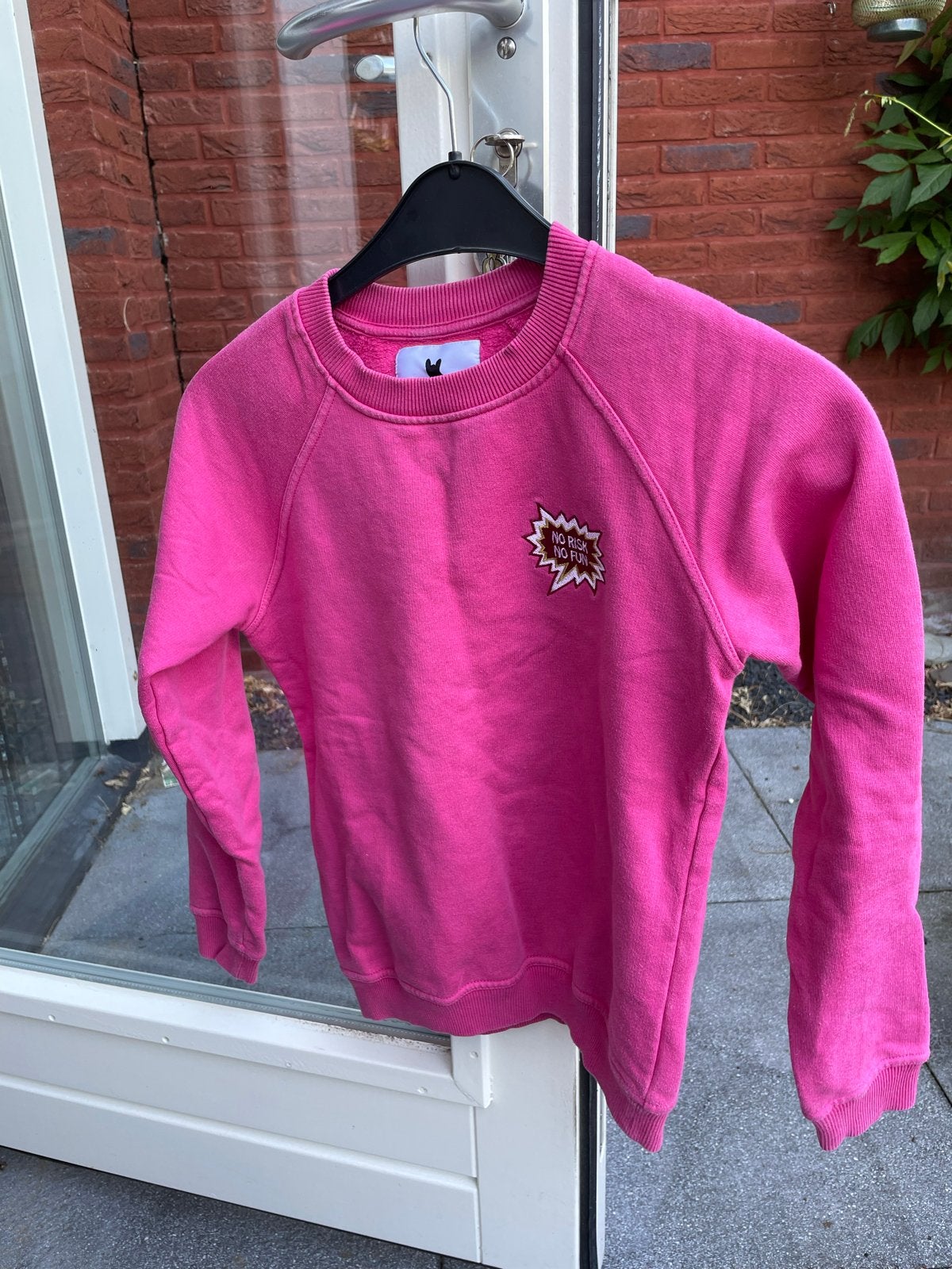 Blake Seven "No Risk No Fun" sweater XS, Ophalen of Verzenden, Gedragen, Maat 34 (XS) of kleiner, Roze