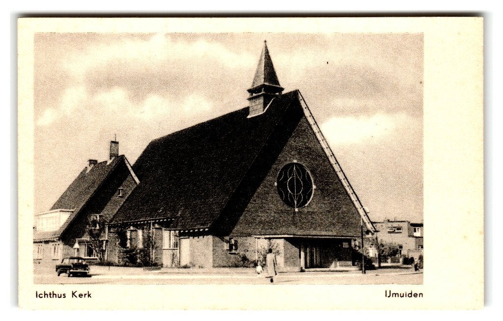 IJmuiden, Ichthus Kerk, Verzenden, 1940 tot 1960, Ongelopen, Noord-Holland