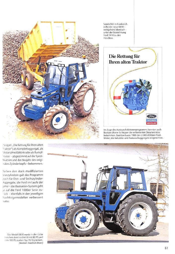 Ford Traktoren Serie 10 bis New Holland 1981-1995, Boeken, Verzenden, Nieuw, Gerald Sandrieser, Hartmut Lindner, Tractor en Landbouw