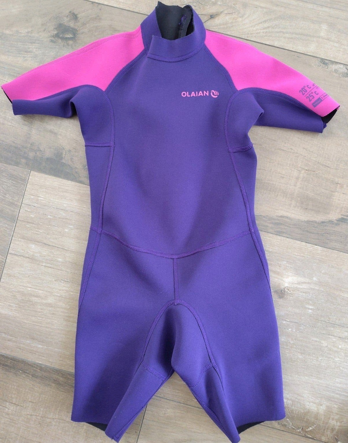 Olaian shorty -Maat 128, Watersport en Boten, Kind, Ophalen of Verzenden, Zo goed als nieuw, Wetsuit