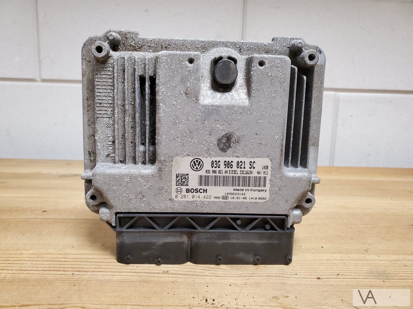 Seat Leon 2005 - 2012 ecu motorcomputer 1.9 BXE 03G906021sc, Gebruikt, -, -, Ophalen of Verzenden