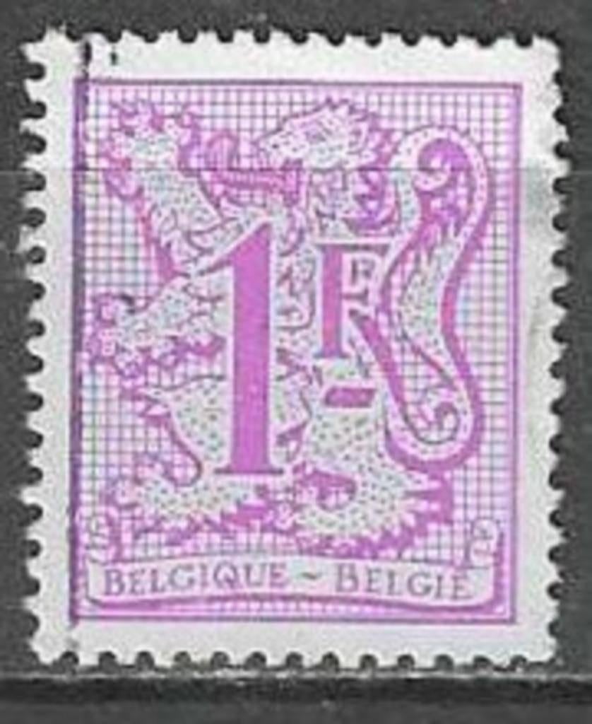 Belgie 1977 - Yvert 1844 /OBP 1850P7 - Heraldieke leeuw (ST), Verzenden, Gestempeld