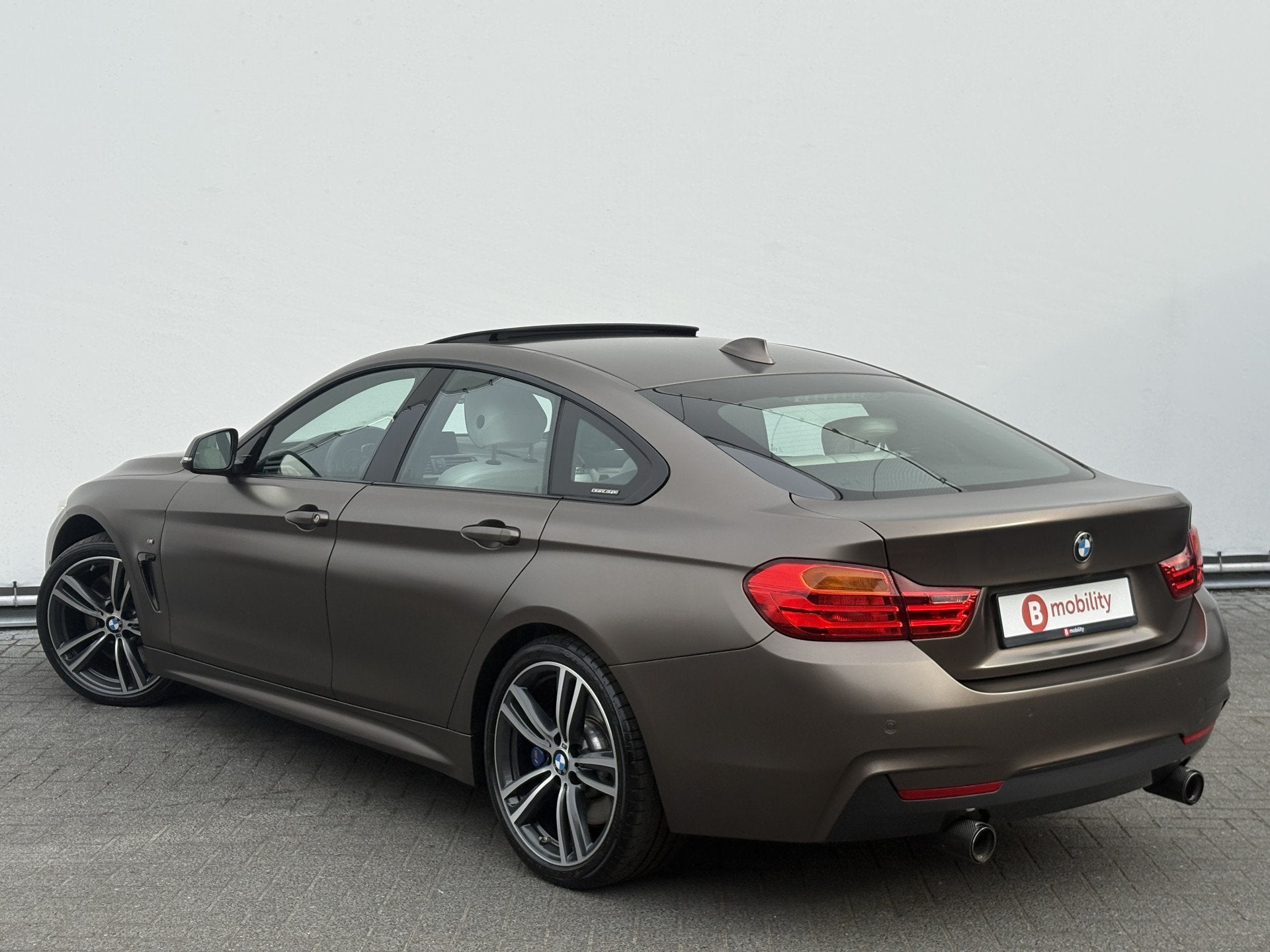 BMW 4 Serie Gran Coupé 435i High Executive M-Sport 'frozen-, Achterwielaandrijving, Gebruikt, Euro 6, Bruin