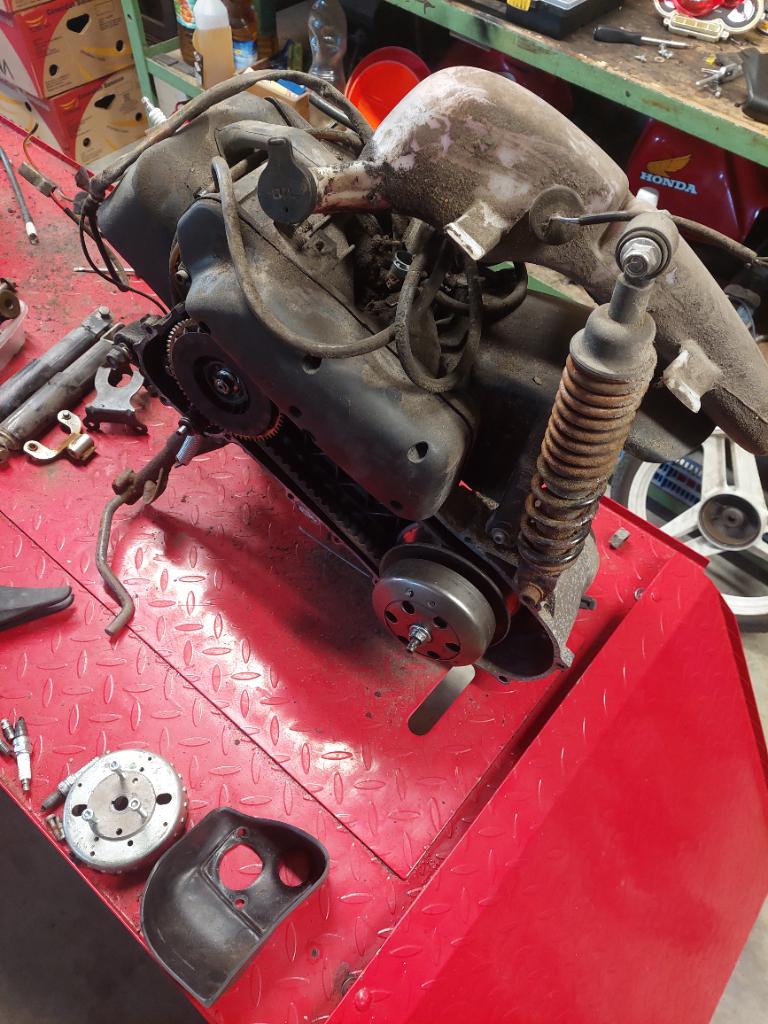 Piaggio motorblokken, Ophalen of Verzenden, Gebruikt, Blok, Piaggio/Vespa