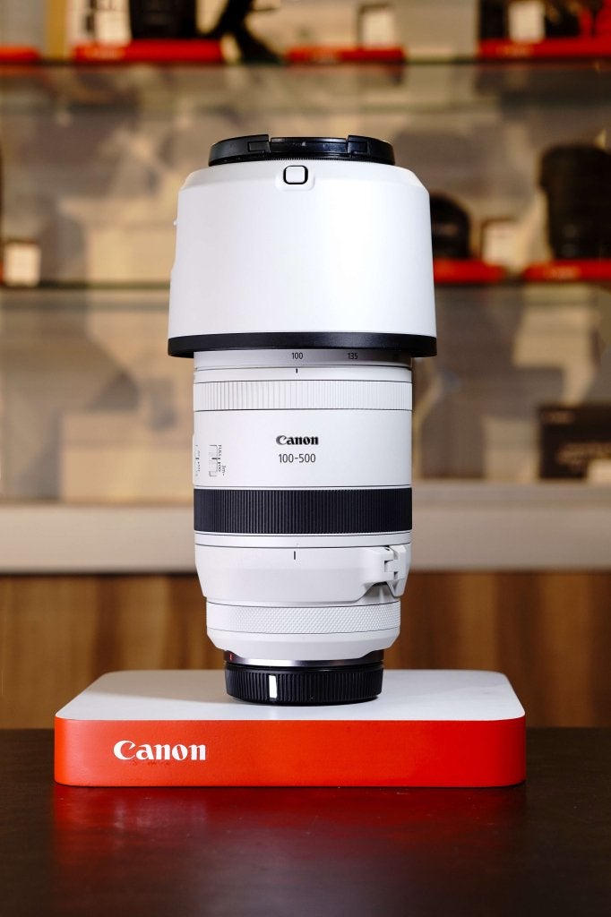 Canon RF 100-500mm L IS USM €2400 (occasion - Assen), Audio, Tv en Foto, Fotografie | Lenzen en Objectieven, Foto-Groep, Luttekepoortstraat 26 3841 AX Harderwijk