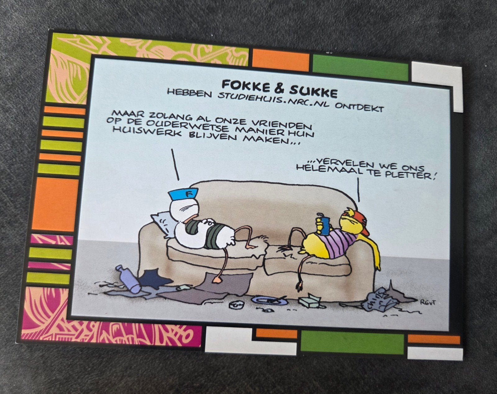 Fokke & Sukke  - NRC Handelsblad, Verzenden, 1980 tot heden, Ongelopen, Overige thema's