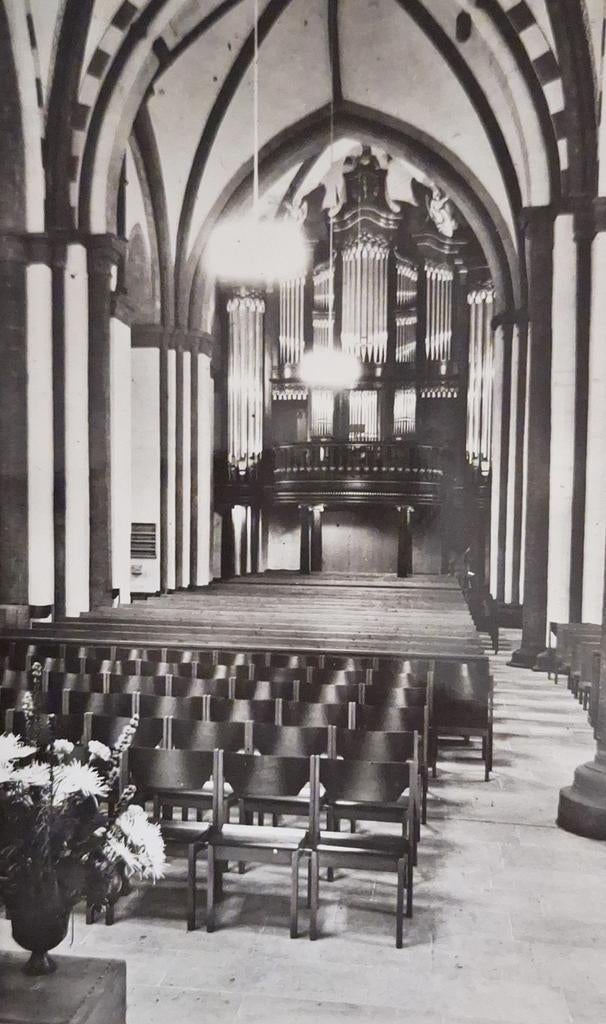 Fotokaart Ootmarsum - Interieur R.K. Kerk, Ophalen of Verzenden, Ongelopen, Overijssel