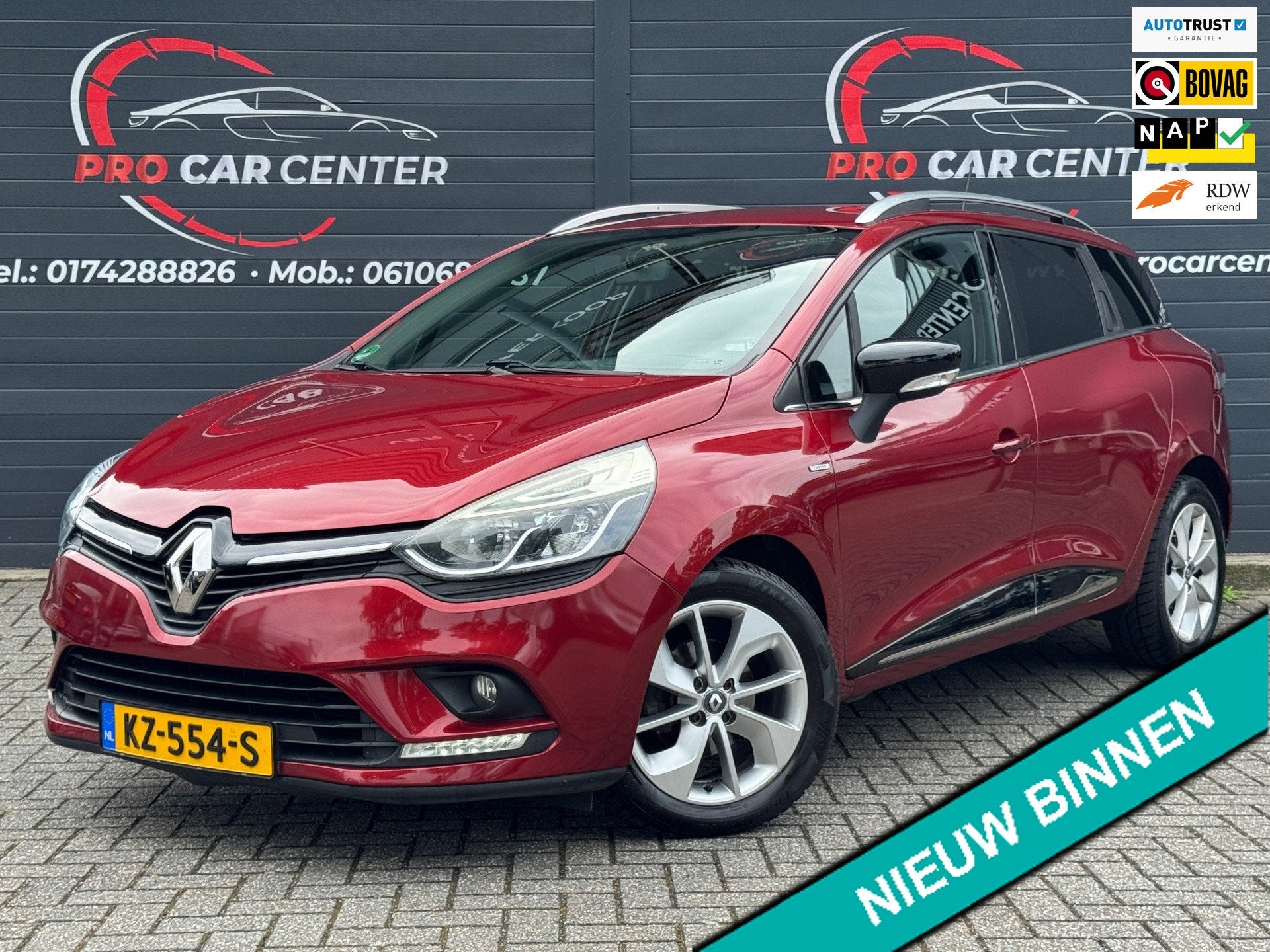 Renault Clio Estate 0.9 TCe Limited AIRCO | CRUISE | PDC | 2, Auto's, Voorwielaandrijving, 898 cc, 1063 kg, Gebruikt