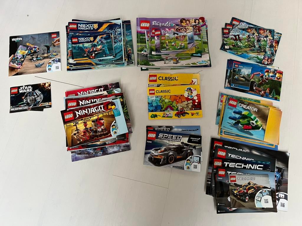 LEGO 20kg+ | 50+ Sets | Ninjago, Nexo, Friends, Technic, Lego, Ophalen of Verzenden, Zo goed als nieuw, Compleet