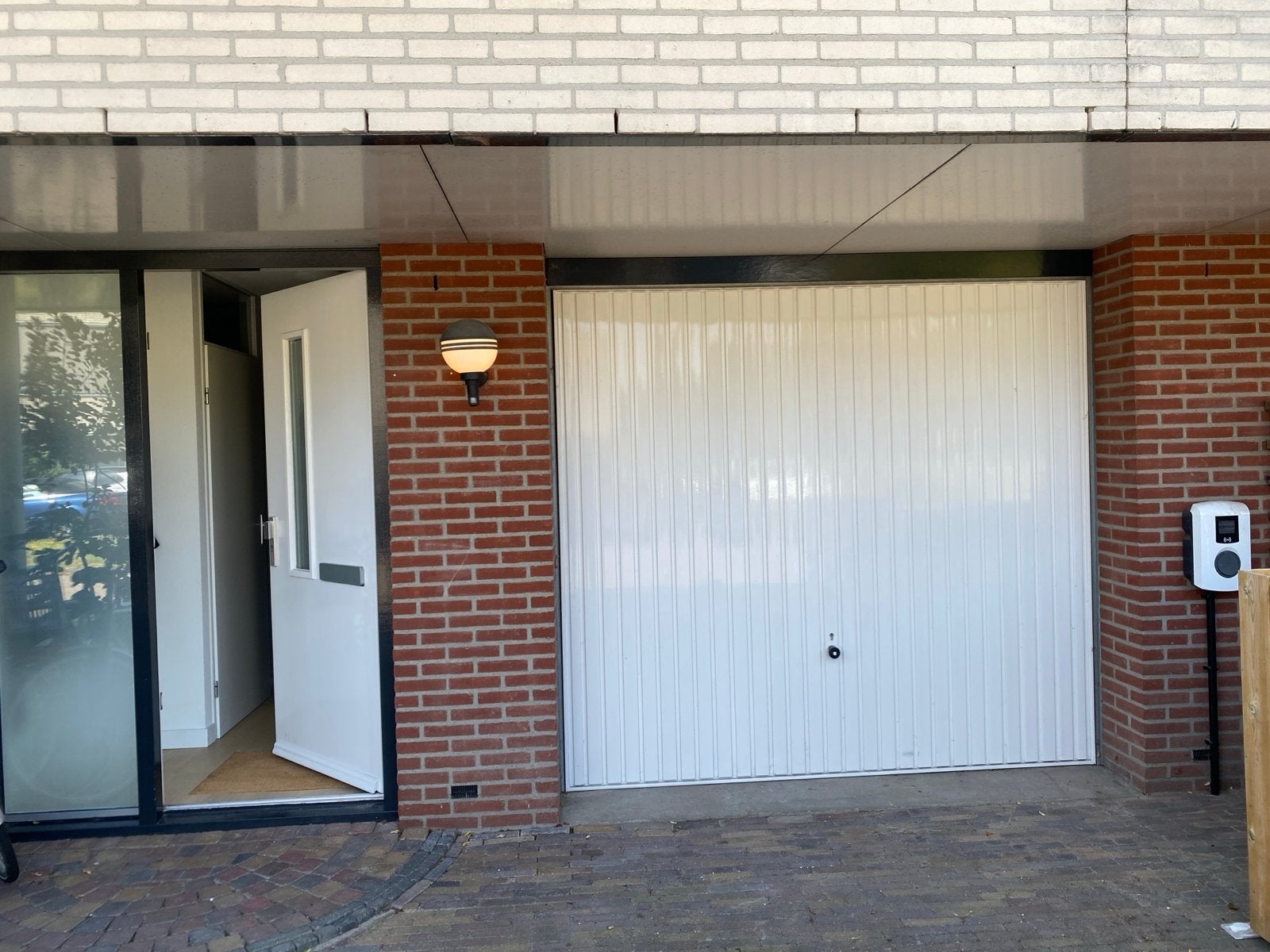 Garagedeur 238x249 cm - Beschikbaar okt/nov, Ophalen, Gebruikt, Garagedeur, 120 cm of meer