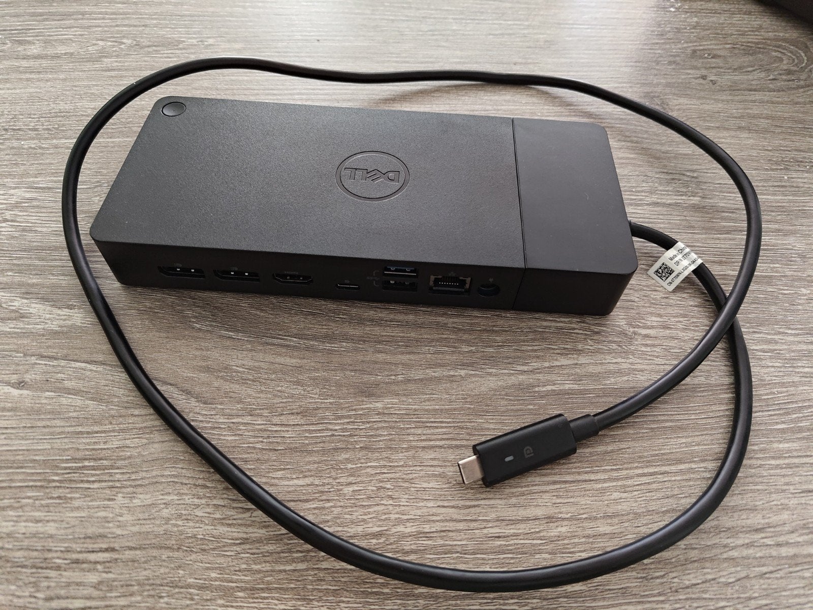 Dell WD19S USB-C docking station met 130w adapter, Ophalen of Verzenden, Dell, Docking station, Gebruikt