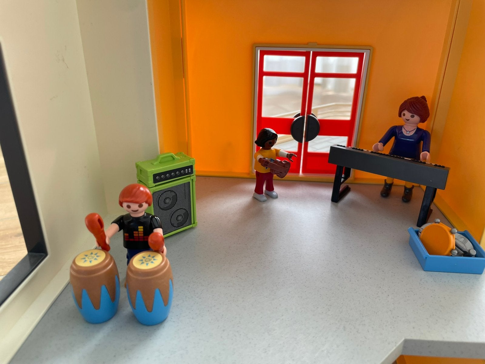 9321 Playmobil Muziekles, Ophalen, Complete set, Zo goed als nieuw, City life
