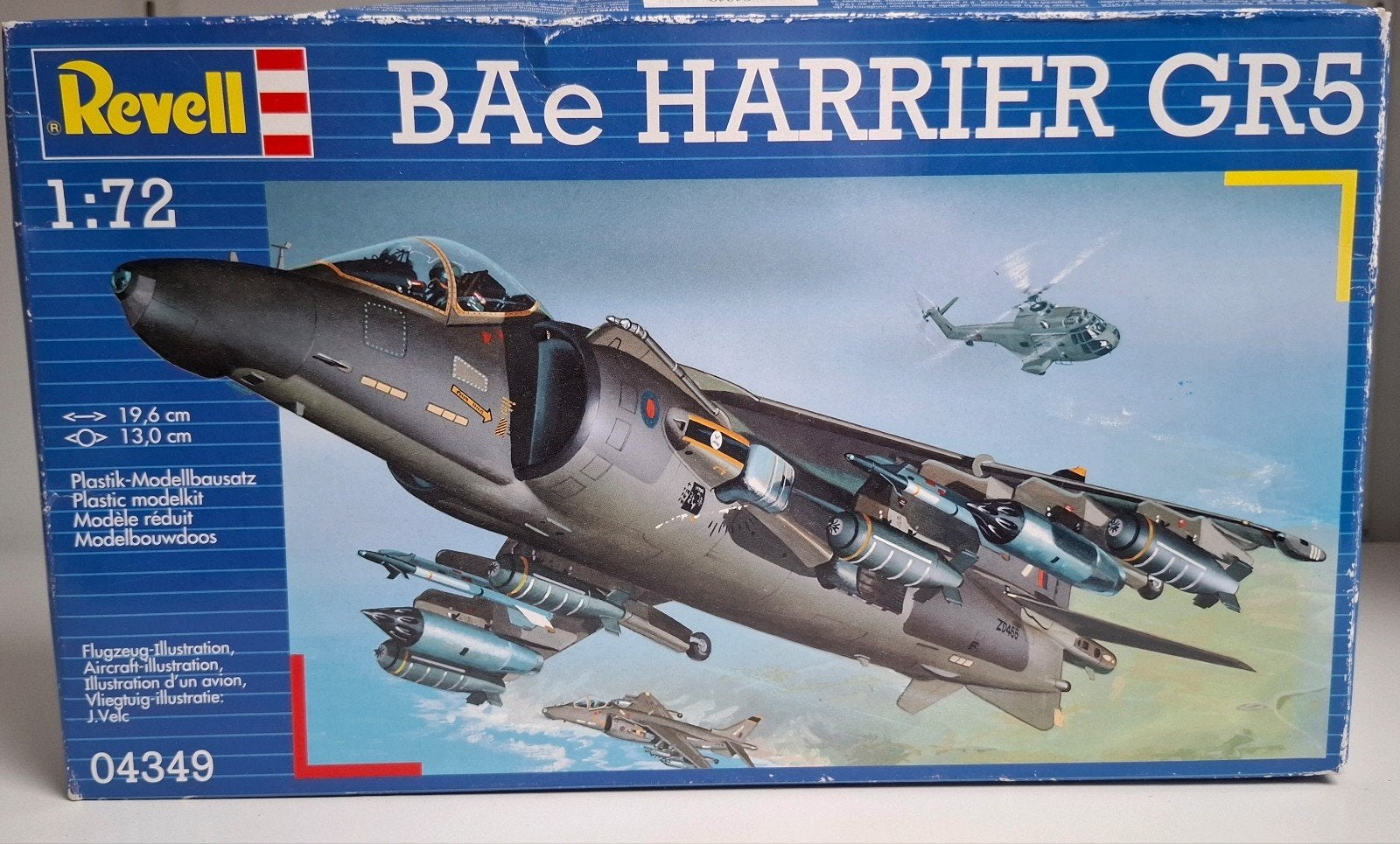 Revell BAe Harrier GR5 Modelbouwkit 1:72, Hobby en Vrije tijd, Modelbouw | Vliegtuigen en Helikopters, 1:72 tot 1:144, Revell