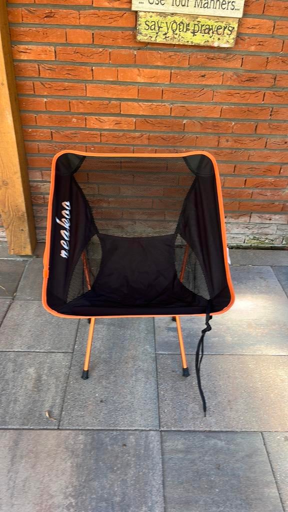 Lichtgewicht inklapbare kampeerstoel / visserstoel < 1 kilo!, Ophalen, Zo goed als nieuw, Campingstoel