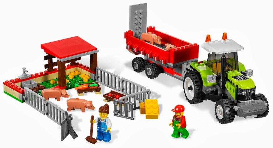 LEGO City 7684 Pig Farm & Tractor