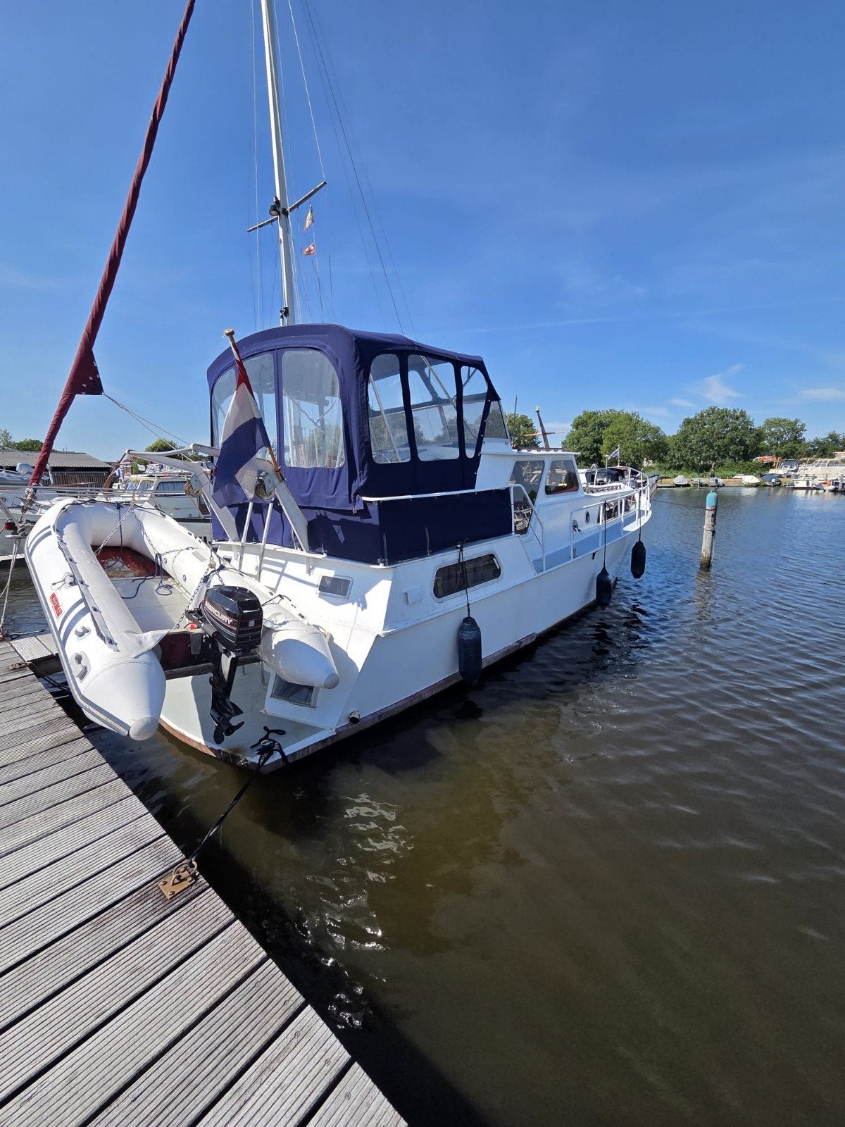 waddenkruiser 11.70 x 3.25met 120 pk Detroit Diesel, Ophalen, Gebruikt, Binnenboordmotor, Diesel