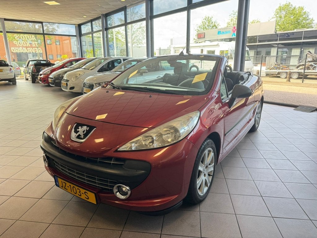 Peugeot 207 CC 1.6 VTi AIRCO APK 6-26 BJ 2008 ! (bj 2008), Auto's, Peugeot, Voorwielaandrijving, Gebruikt, Zwart, 4 cilinders