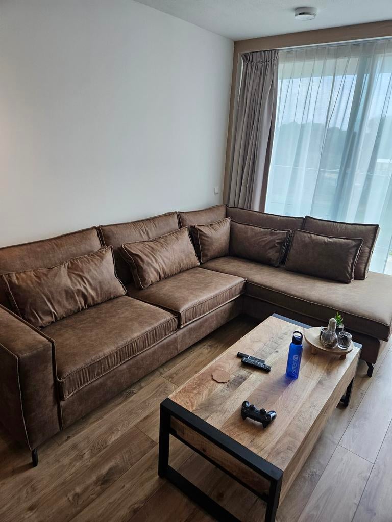 Hoekbank Nicolette van Haco, Preston 22, Huis en Inrichting, Ophalen, Hoekbank, 300 cm of meer, Zo goed als nieuw