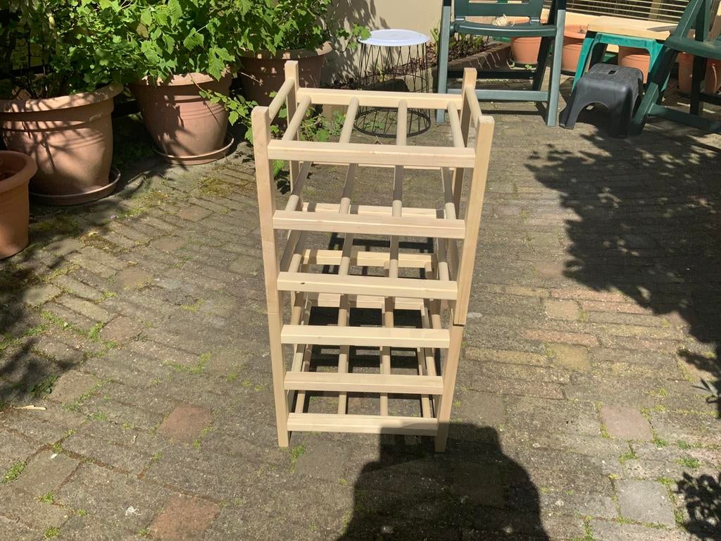 Wijnrek, Tuin en Terras, Bloembakken en Plantenbakken, Ophalen, Minder dan 30 cm, Minder dan 60 cm, Vierkant