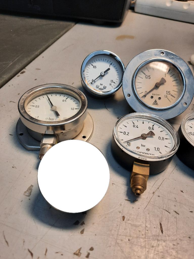 manometers, om de turbodruk te meten, Ophalen of Verzenden, Gebruikt