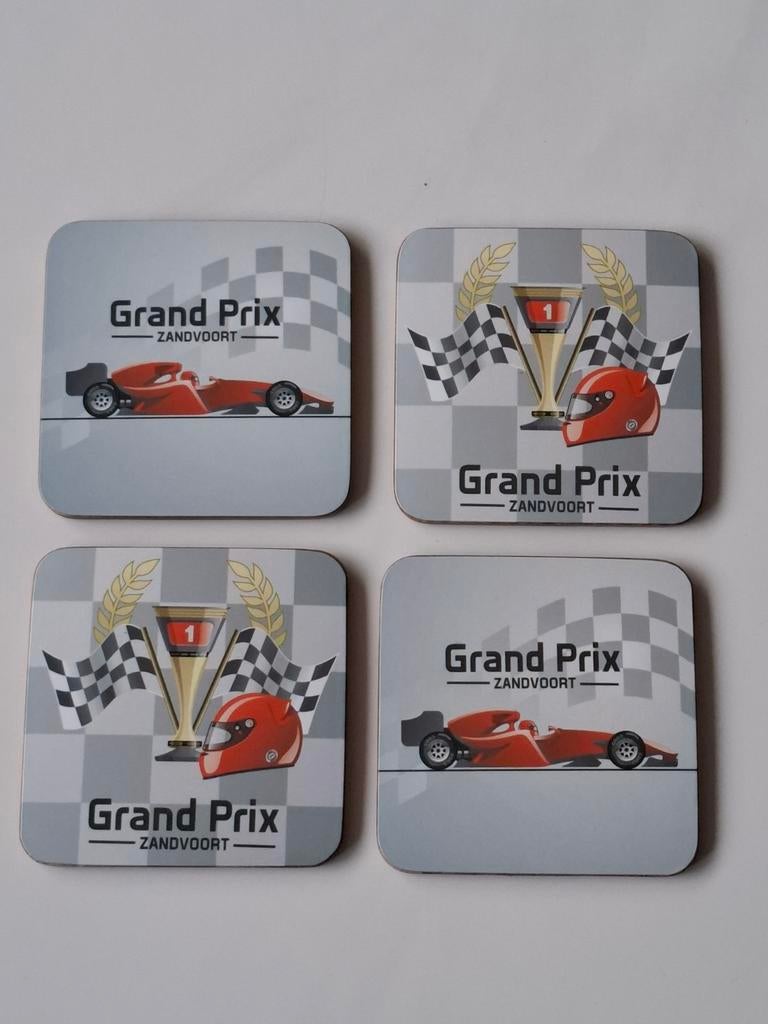 Zandvoort F1 onderzetters, Ophalen of Verzenden, Zo goed als nieuw, Gebruiksvoorwerp