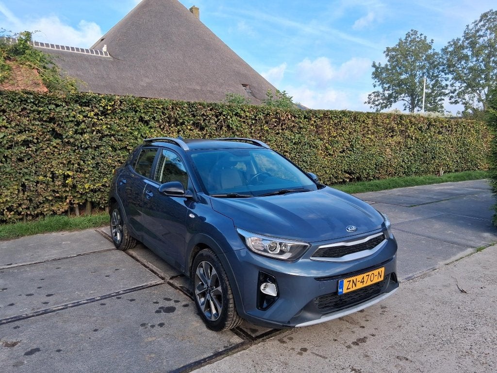 Kia Stonic 1.0 T-gdi 100pk 2019 Blauw, Auto's, Voorwielaandrijving, Dealer onderhouden, Blauw, 49 €/maand