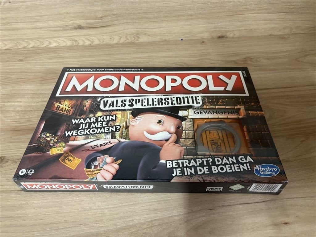 monopoly valsspelerseditie nieuw in seal [4153], Verzenden, Zo goed als nieuw