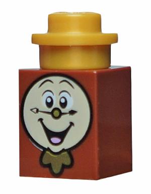 lego Disney prinsessen Belle en het Beest dp092 Cogsworth, Lego, Nieuw, Ophalen of Verzenden, Minifiguur