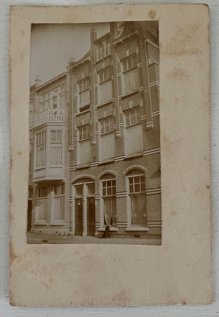 Oude foto/ansichtkaart Duyckstraat 1, Den Haag (1910), Ophalen of Verzenden, Voor 1920, Ongelopen, Zuid-Holland