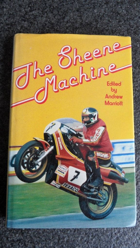 The Sheene Machine motorcoureur Barry Sheene motorboek, Verzenden, Zo goed als nieuw, Motoren