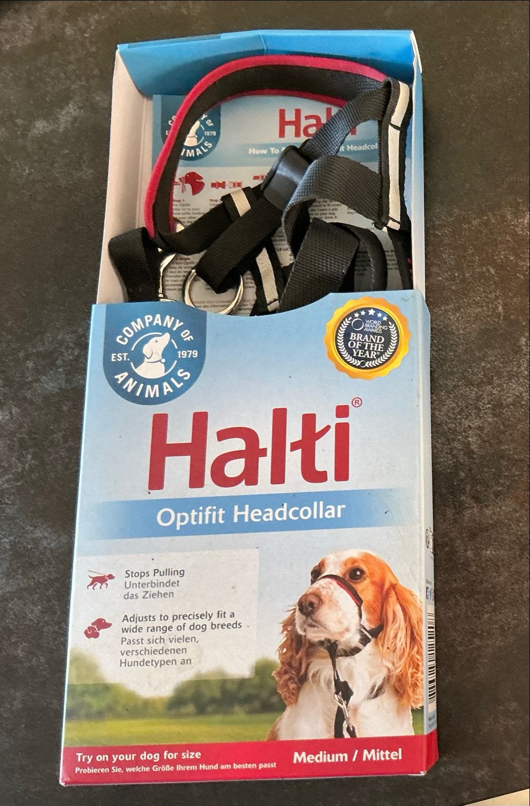Hondenriem om ze minder te laten trekken, Overige merken, Ophalen of Verzenden, Zo goed als nieuw, Halsband
