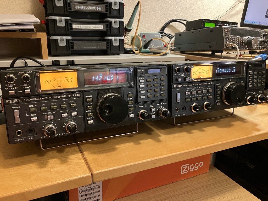 Icom R7000 en Icom R71E set ontvangers (m2459249447) — Zenders en ...