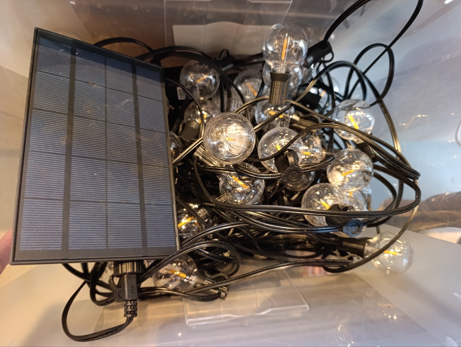 Lichtsnoer buiten priklicht ca. 10 meter, Ophalen, Zonne-energie, Minder dan 50 watt