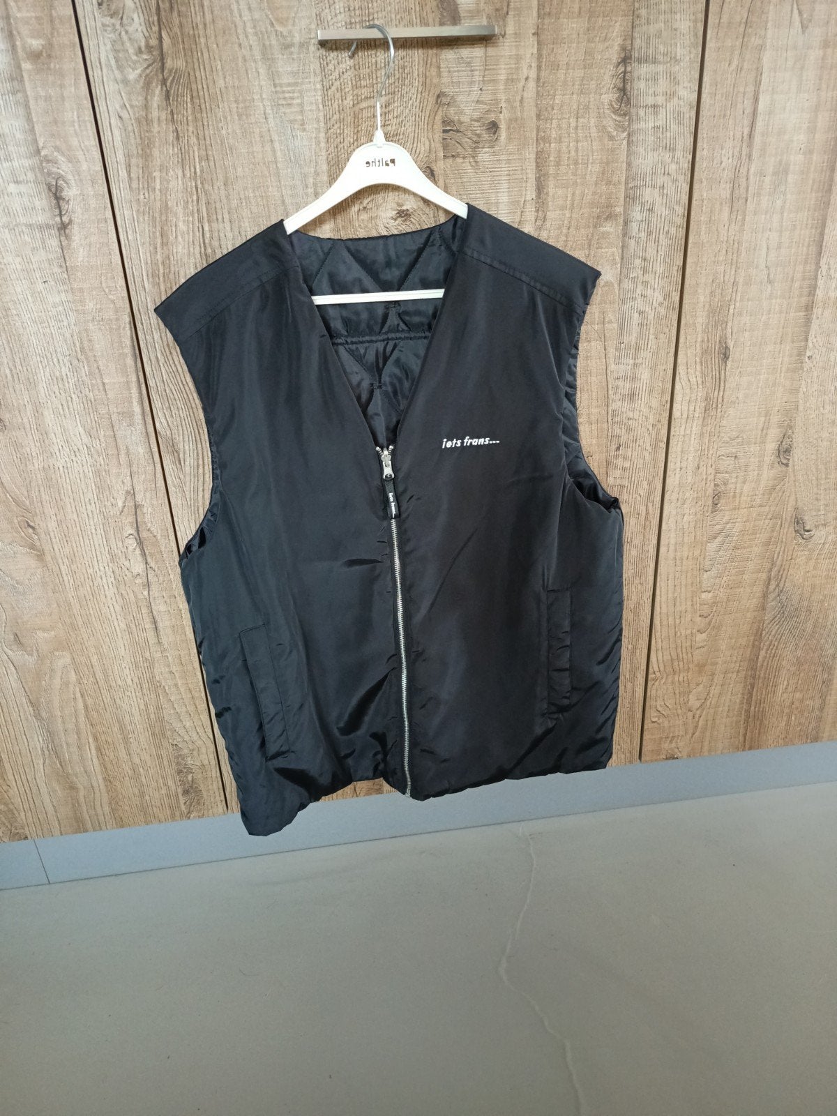 Zwart IETS FRANS Bodywarmer - nieuw, Kleding | Dames, Ophalen of Verzenden, Nieuw, Zwart
