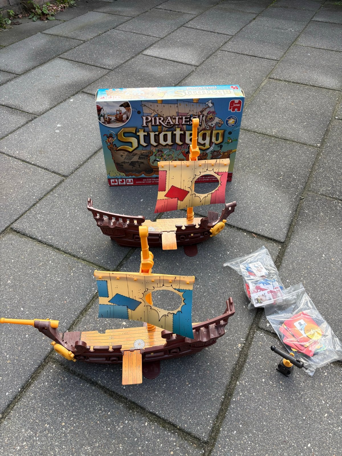 Stratego Pirates bordspel (vanaf 5 jaar), Een of twee spelers, Ophalen of Verzenden, Gebruikt