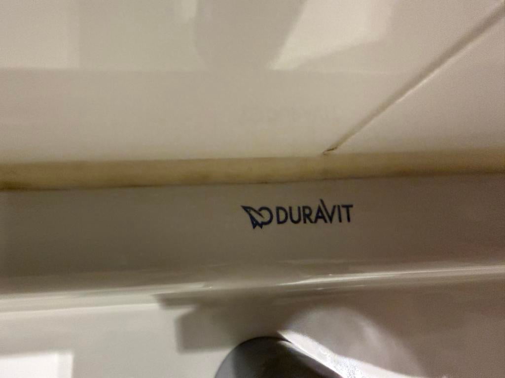6x Duravit Starck 3 Wastafel 55x42 cm met sifonkap, Ophalen of Verzenden, Gebruikt, Wastafel
