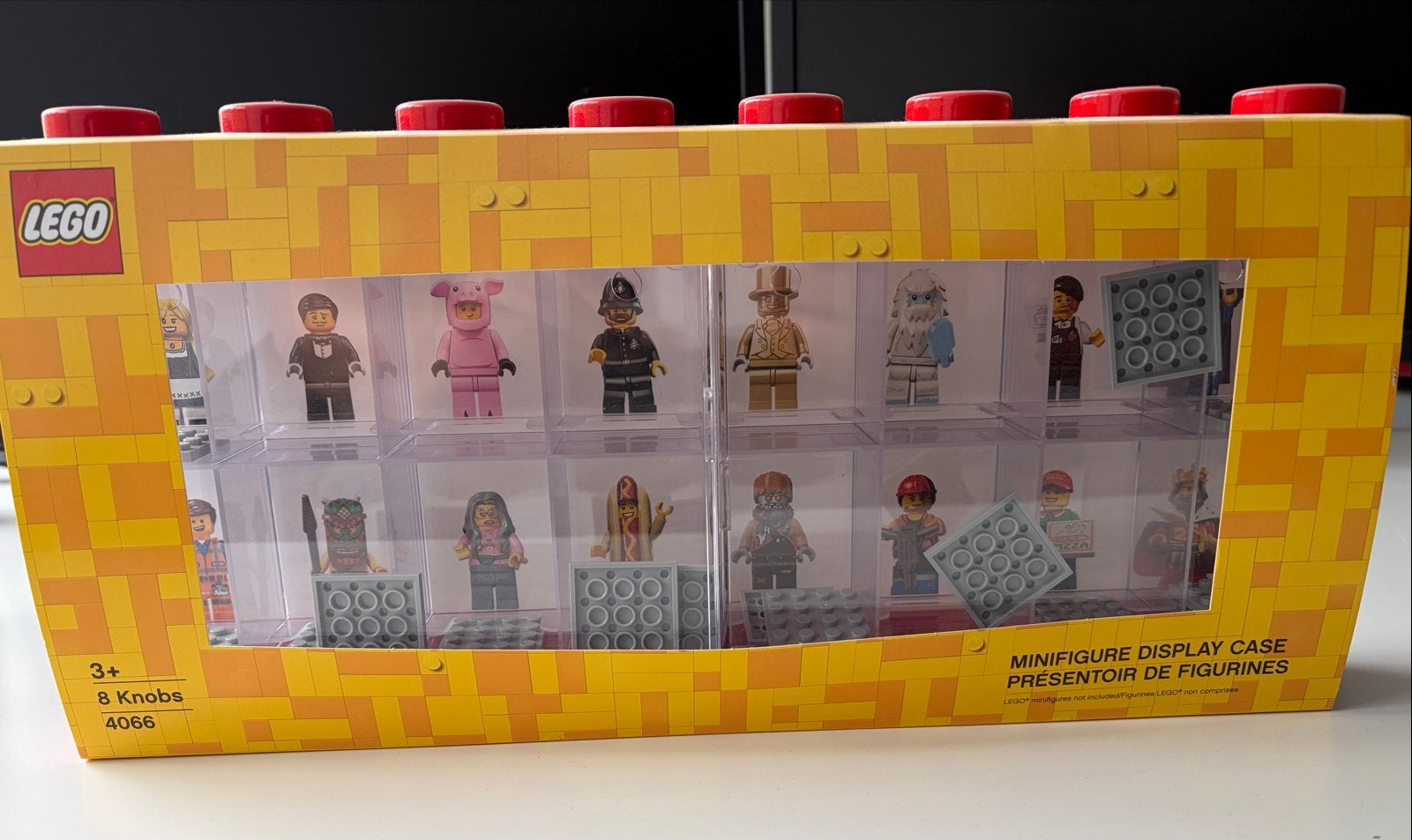 LEGO Minifigure Display Case 8 Noppen 4066, Ophalen of Verzenden, Nieuw, Overige merken