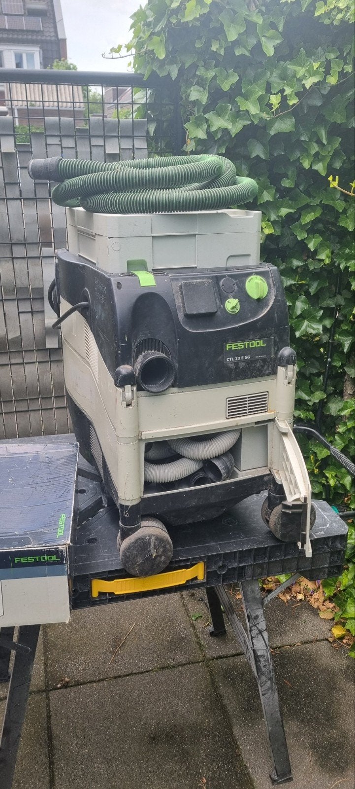 Festool CTL 33 E SG stofzuiger met defect onderstel, Ophalen