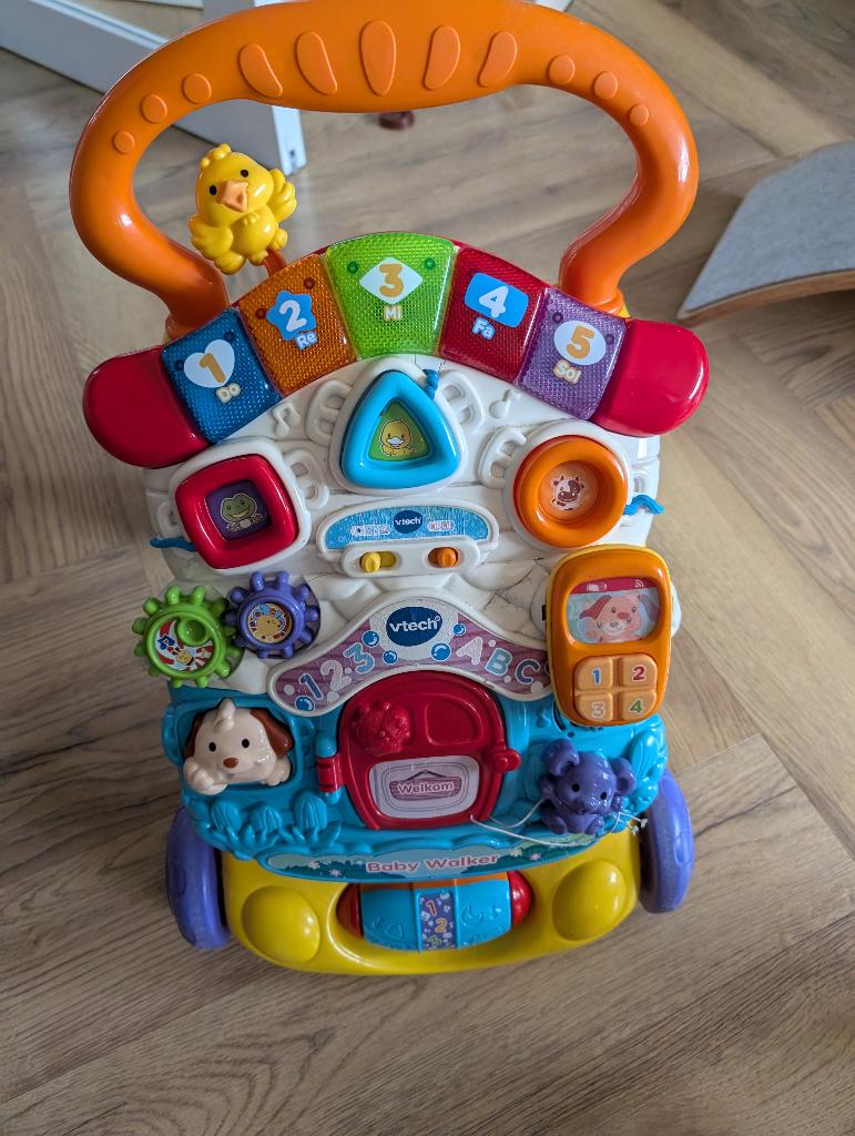 VTech loopwagen, Kinderen en Baby's, Speelgoed | Vtech, Ophalen, Gebruikt, 6 maanden tot 2 jaar