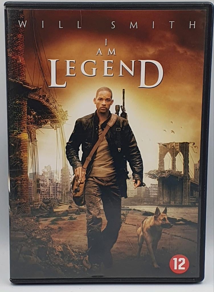 I Am Legend DVD - Will Smith - Science Fiction Thriller, Vanaf 12 jaar, Ophalen of Verzenden, Gebruikt, Actiethriller