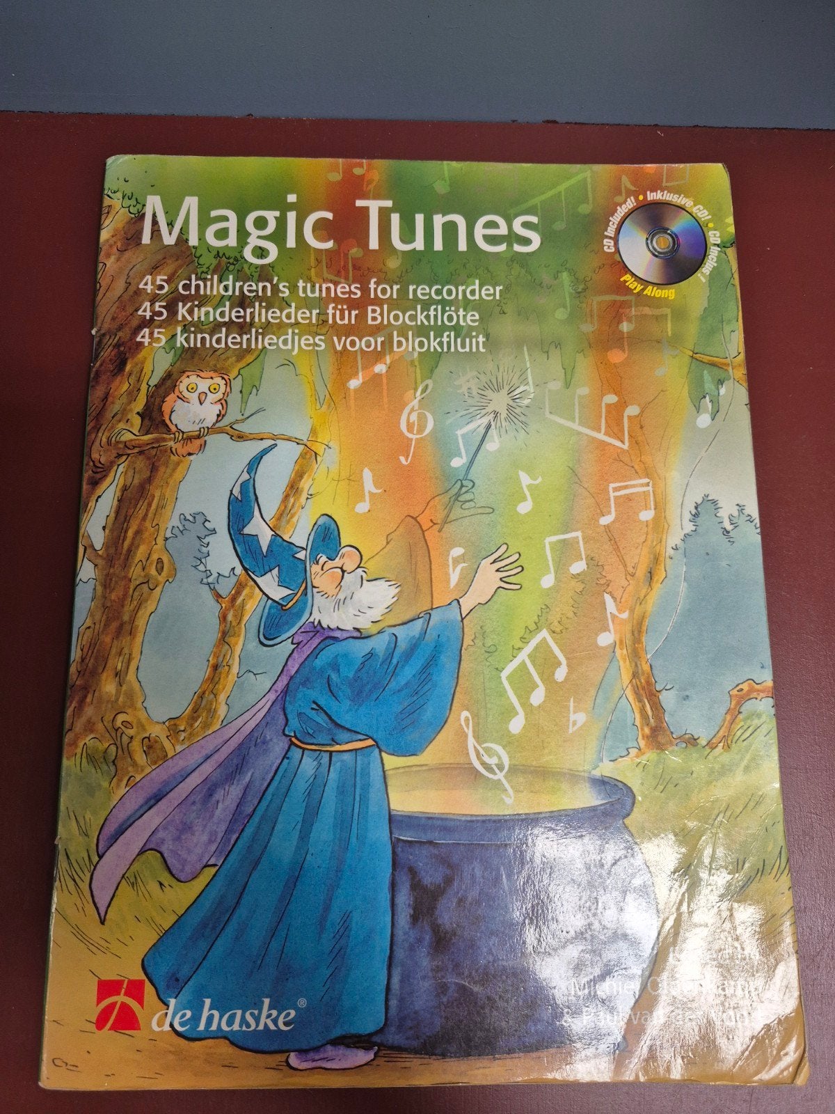 Magic Tunes: 45 Kinderliedjes voor Blokfluit + CD, Ophalen of Verzenden, Gebruikt, Les of Cursus, Blokfluit
