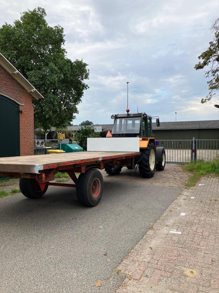 Plattewagen TE KOOP!, Zakelijke goederen, Ophalen, Transport
