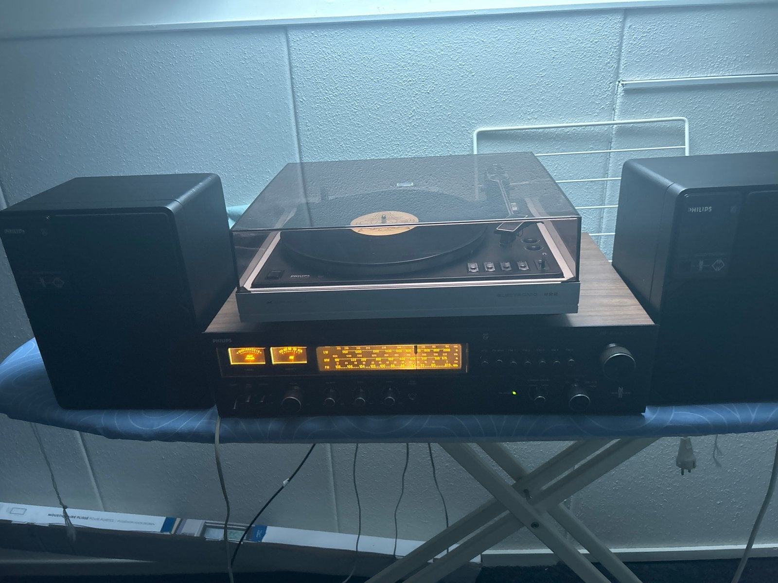 Philips Hifi Set: Tuner/Versterker 793 & MFB Boxen 541, Ophalen, Philips, Tuner of Radio, Losse componenten