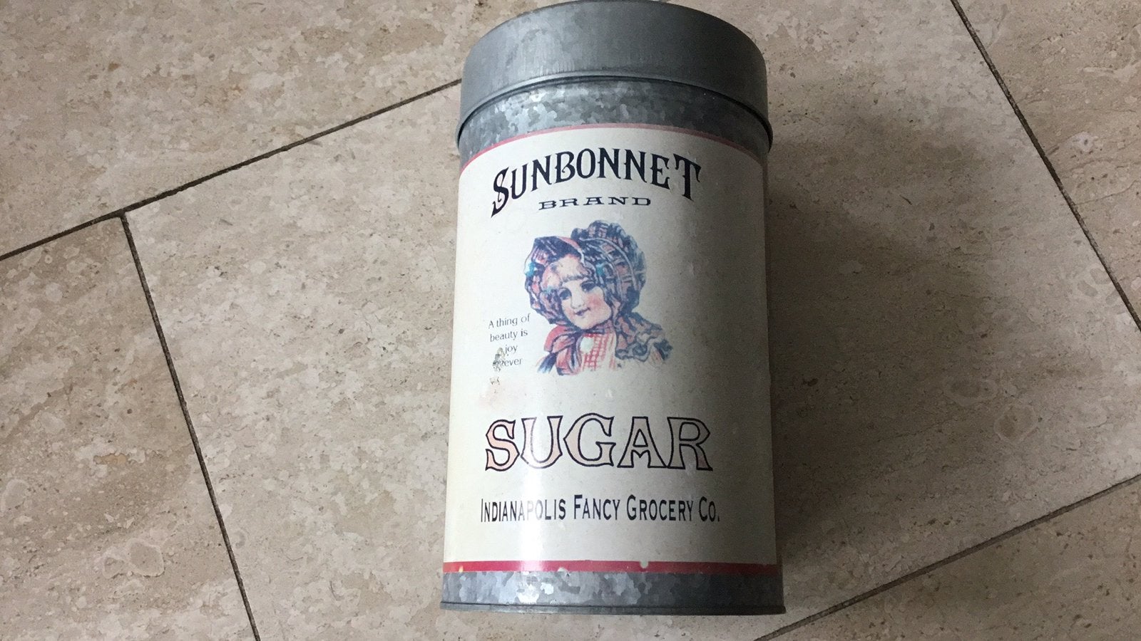 Sugar blik., Verzamelen, Blikken, Ophalen of Verzenden, Zo goed als nieuw, Overige