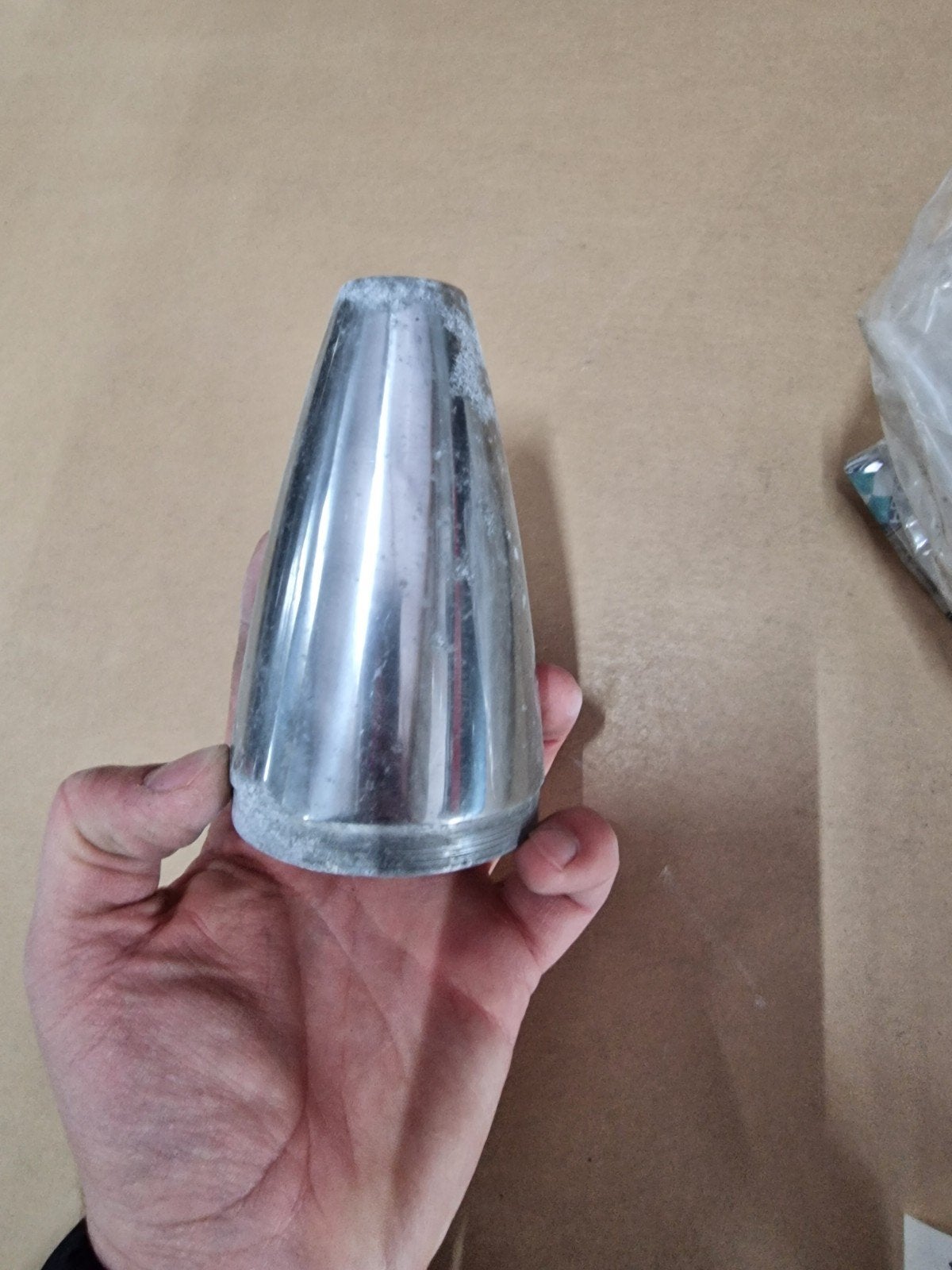 Puch VZ50M eindstuk uitlaat aluminium, New Old Stock!, Ophalen of Verzenden, Nieuw, Uitlaat, Puch