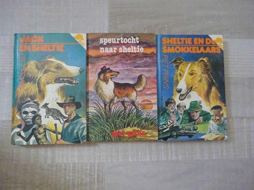 PIET PRINS - COMPLETE SERIE VAN JACK EN SHELTIE, Ophalen of Verzenden, Gelezen