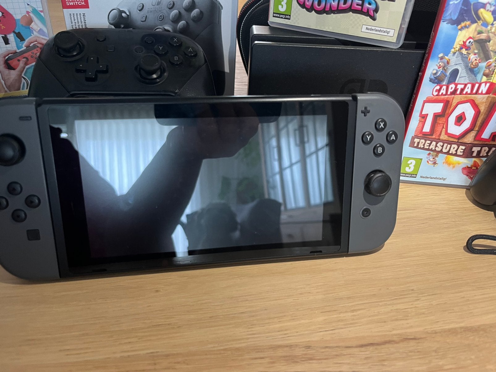 Nintendo Switch, Switch 2019 Upgrade, Met games, Verzenden, Zo goed als nieuw