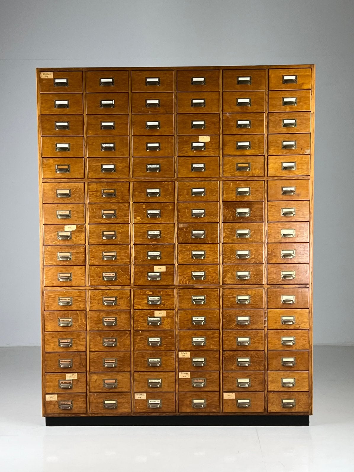 Apothekerskast ladekast XL groot, 5 laden of meer, Ophalen of Verzenden, Minder dan 100 cm, 25 tot 50 cm