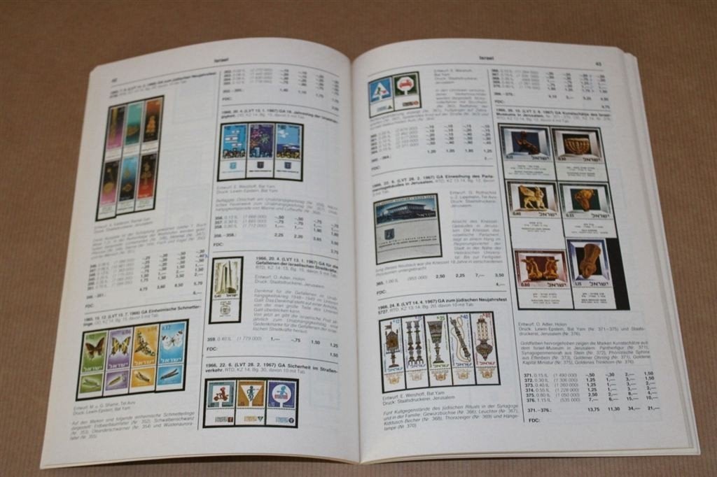 Boek. Borek Briefmarken-Katalog. Isarel 1981., Postzegels en Munten, Ophalen of Verzenden, Verzamelalbum