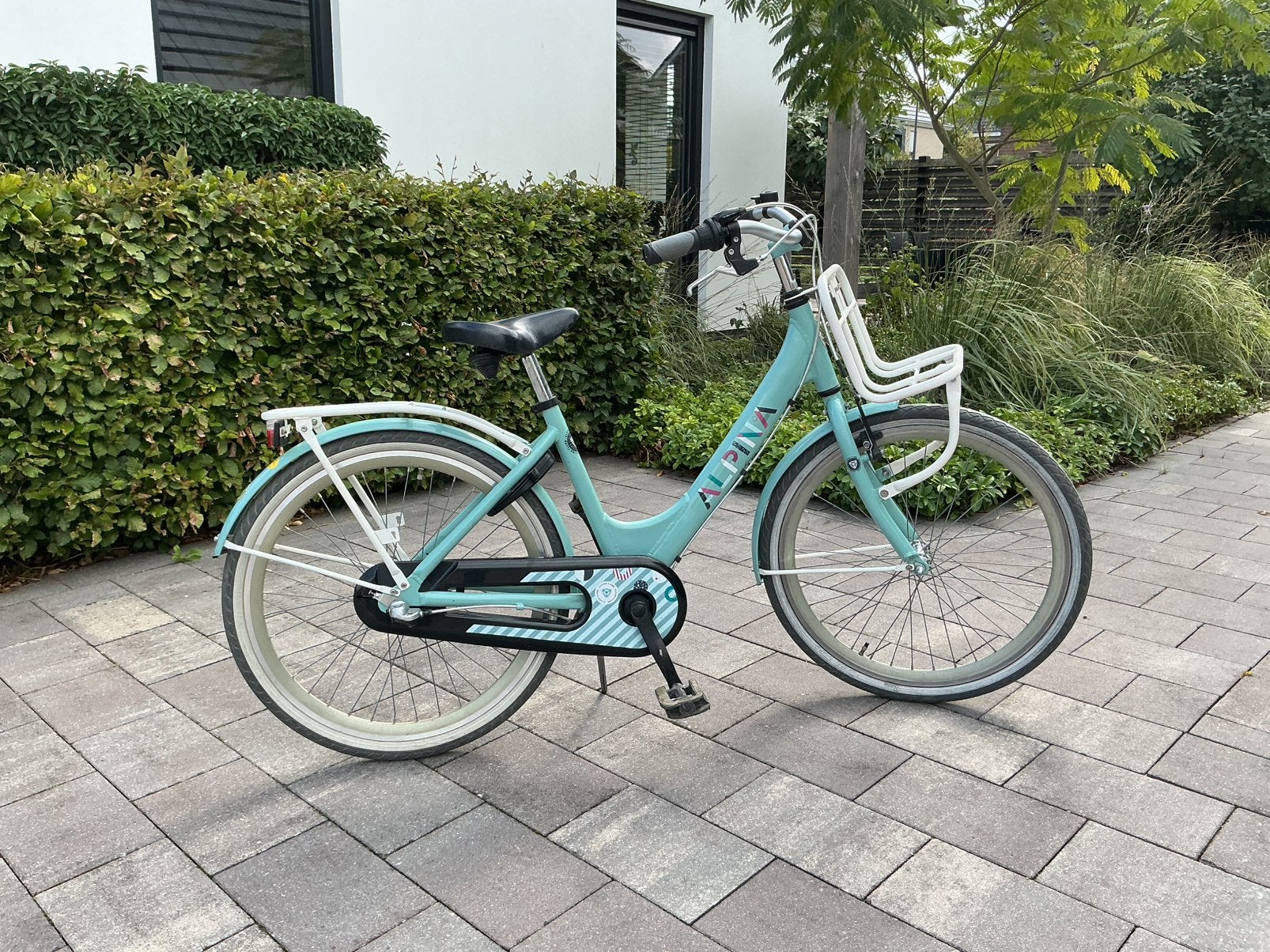 ALPINA Meisjesfiets 24 inch 3 versnellingen, Ophalen, Zo goed als nieuw, 24 inch, Handrem